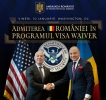 Vineri, la Washington, se desfășoară o ceremonie oficială pentru a marca includerea României în programul Visa Waiver