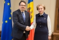 PRESEDINTELE PARLAMENTULUI A AVUT O INTREVEDERE CU SEFUL DELEGATIEI UE IN REPUBLICA MOLDOVA