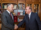 IGOR DODON A AVUT O INTREVEDERE CU OLEG VASNETOV