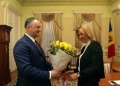 PRESEDINTELE R. MOLDOVA A TRANSMIS UN MESAJ DE FELICITARE DOAMNEI IRINA VLAH, GUVERNATOR AL GAGAUZIEI