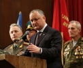 PRESEDINTELE IGOR DODON A PARTICIPAT LA ADUNAREA SOLEMNA A VETERANILOR FORTELOR ARMATE SI ORGANELOR DE DREPT – GLORIA, DEDICATA ZILEI APARATORULUI PATRIEI