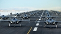 Demonstratie de forta a SUA: 52 de avioane F-35, cele mai avansate din lume, lansate intr-un singur val