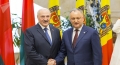 IGOR DODON L-A FELICITAT CU PRILEJUL ZILEI DE NASTERE PE OMOLOGUL SAU DIN BELARUS, ALEKSANDR LUKASENKO