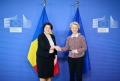 PRIM-MINISTRA S-A ÎNTÎLNIT CU PREȘEDINTA COMISIEI EUROPENE