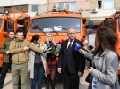 PRESEDINTELE IGOR DODON A PARTICIPAT LA PREZENTAREA AUTOSPECIALELOR ”KAMAZ” OFERITE DE FEDERATIA RUSA