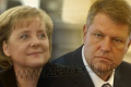 IOHANNIS: „AM SPRIJIN DIN PARTEA LUI MERKEL”